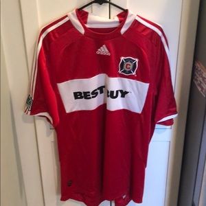 Adidas Chicago Fire soccer jersey